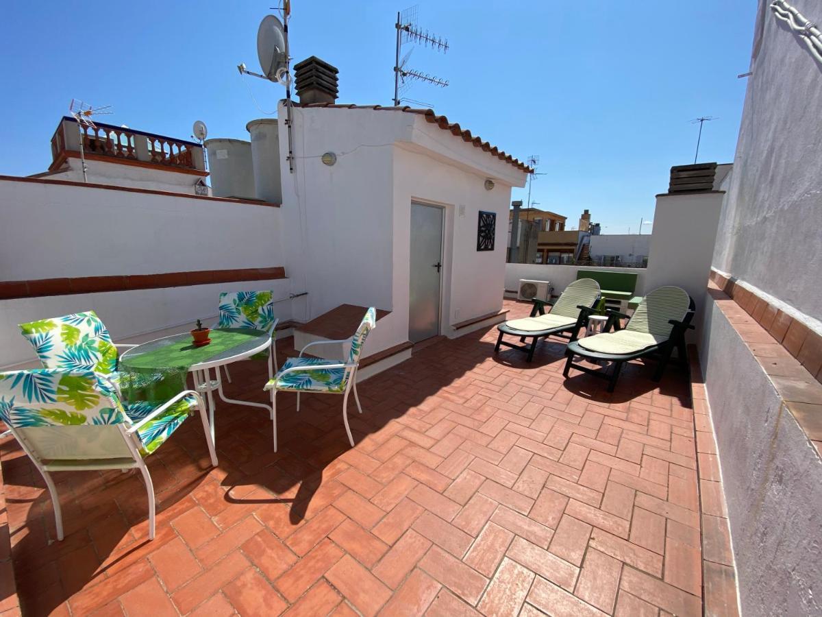 Amazing 2 Bedroom Apartment With Big Sun Terrace Sitges Centre Beach Экстерьер фото